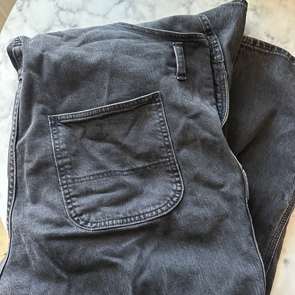 GAP Charcoal/Black Denim Overalls - Picture 5 of 5